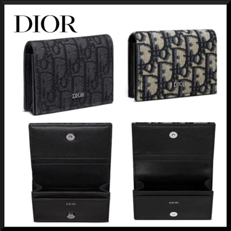 dior card holders men|christian Dior wallet for men.